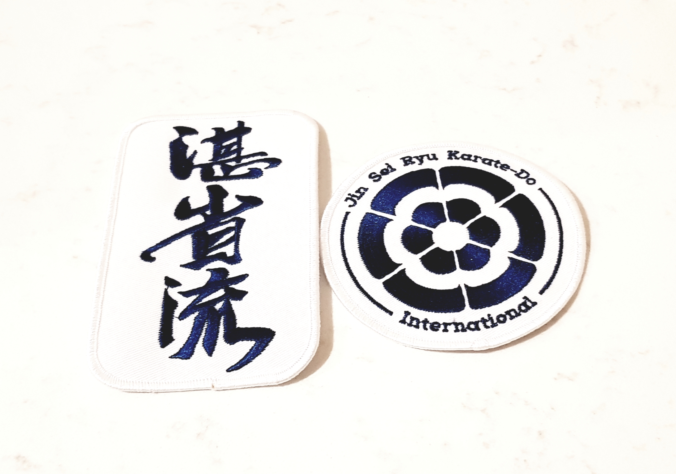 Jin Sei Ryu Karate-Do - Set of Patches